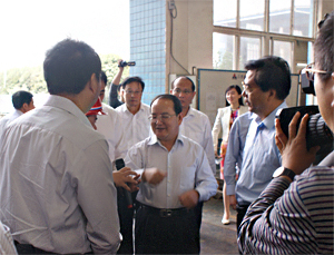 Вице-серетарь коммитета партии провинции Цзянси и губернатор Лу Шиньше посетил Siton